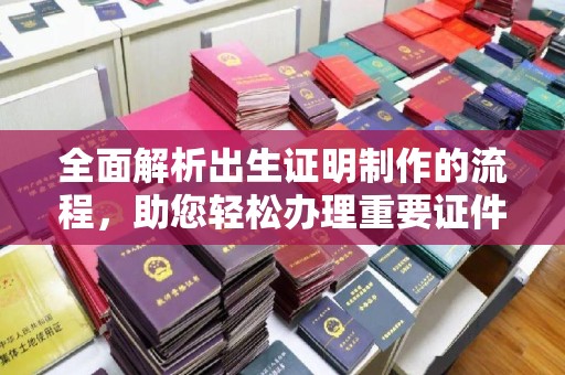 卫滨全面解析出生证明制作的流程，助您轻松办理重要证件