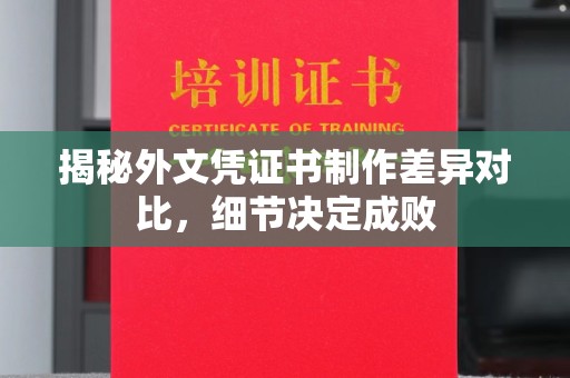 卫滨揭秘外文凭证书制作差异对比，细节决定成败