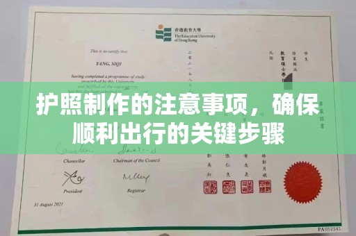 卫滨护照制作的注意事项，确保顺利出行的关键步骤