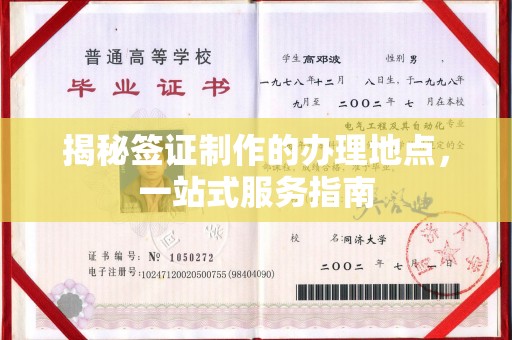 卫滨揭秘签证制作的办理地点，一站式服务指南