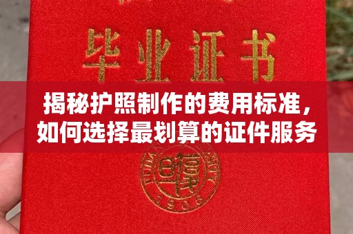 卫滨揭秘护照制作的费用标准，如何选择最划算的证件服务？