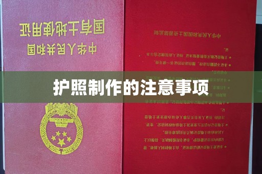 卫滨护照制作的注意事项